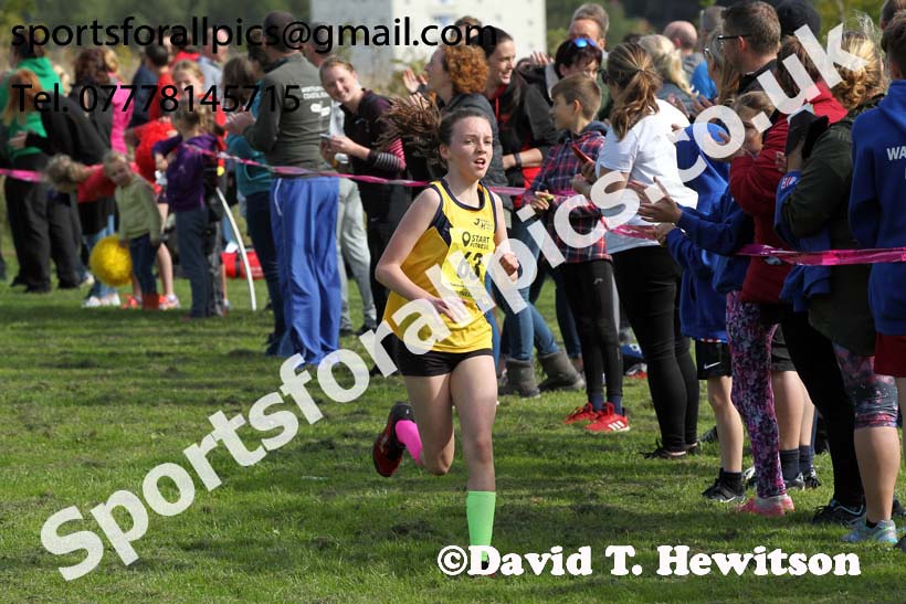 Boys and girls under-13s 2019 Sunderland Harriers Open Cross Country. Photo:  David T. Hewitson/Sports for All Pics